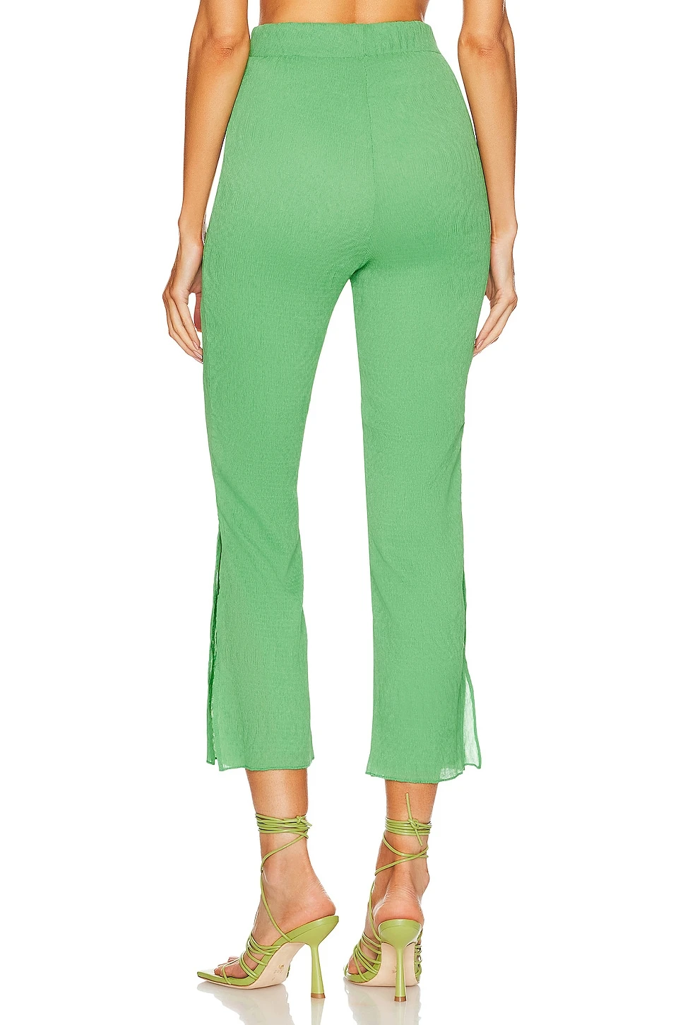 Camila Coelho Linez Pants Green 5 Camila Coelho Linez Pants Green - Image 3