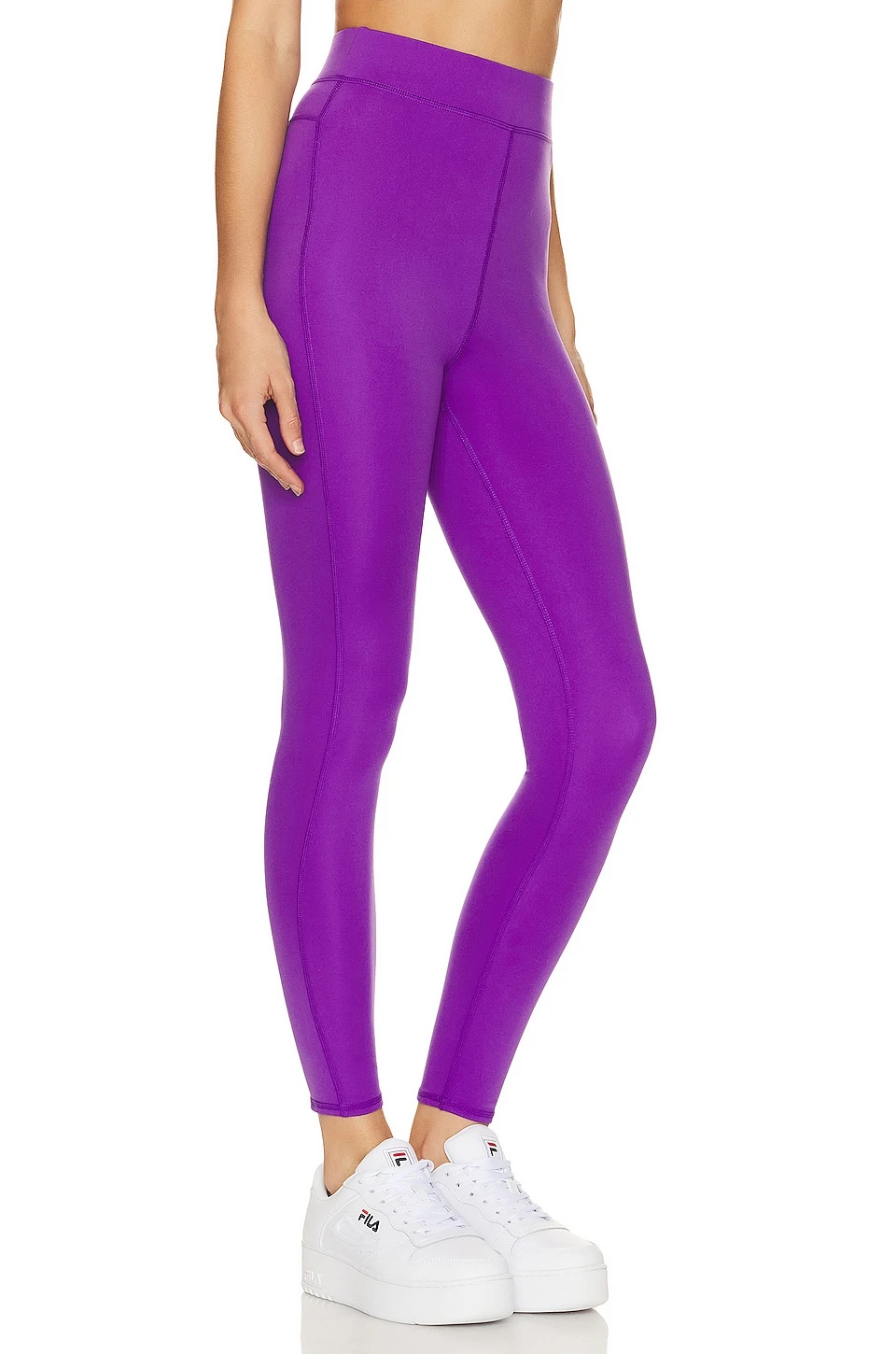 Camila Coelho Palmira 7/8 Legging Royal Purple 4 Camila Coelho Palmira 7/8 Legging Royal Purple - Image 2