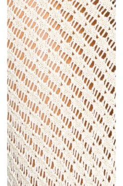 Camila Coelho Offshore Midi Skirt White & Gold -Camila coelho Sales COEL WQ35 V5