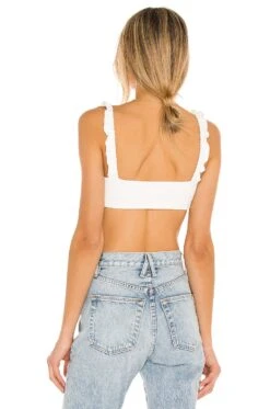 Camila Coelho Sophia Crop Top Ivory 8 Camila Coelho Sophia Crop Top Ivory -Camila coelho Sales COEL WS128 V3