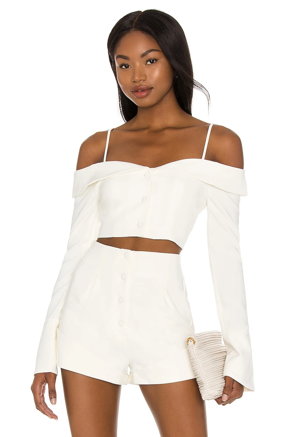 Camila Coelho Paulina Top Ivory 3 Camila Coelho Paulina Top Ivory