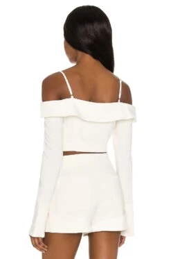 Camila Coelho Paulina Top Ivory 8 Camila Coelho Paulina Top Ivory -Camila coelho Sales COEL WS131 V3