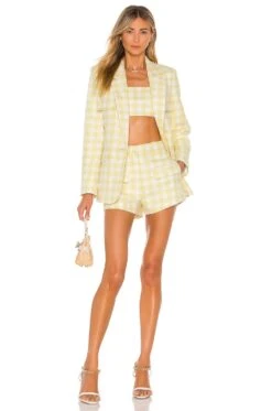 Camila Coelho Clarisse Top Yellow & White 10 Camila Coelho Clarisse Top Yellow & White -Camila coelho Sales COEL WS154 V4