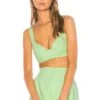 Camila Coelho Connor Top Soft Mint -Camila coelho Sales COEL WS16 V1