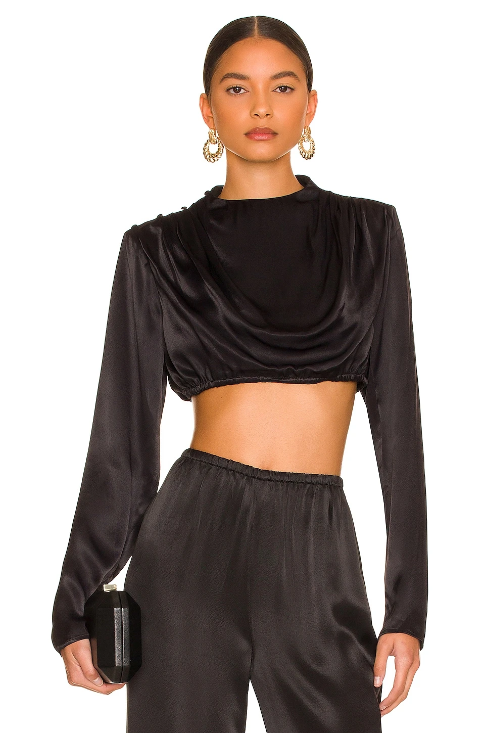Camila Coelho Chelsie Crop Top Sand 7 Camila Coelho Chelsie Crop Top Sand - Image 5