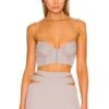 Camila Coelho Clara Bustier Grey -Camila coelho Sales COEL WS190 V1