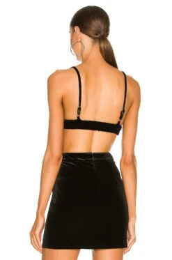 Camila Coelho Lori Bralette Black -Camila coelho Sales COEL WS199 V3