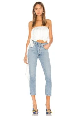 Camila Coelho Wilder Top Ivory -Camila coelho Sales COEL WS21 V4