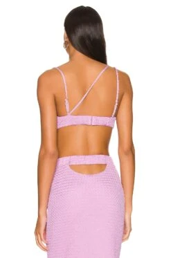Camila Coelho Helen Top In Lavender Soft Lavender -Camila coelho Sales COEL WS235 V3