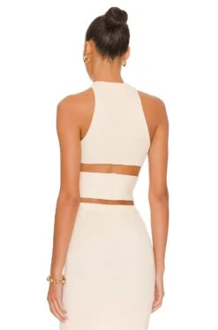 Camila Coelho Macadamia Crossover Top Ivory 10 Camila Coelho Macadamia Crossover Top Ivory -Camila coelho Sales COEL WS243 V3