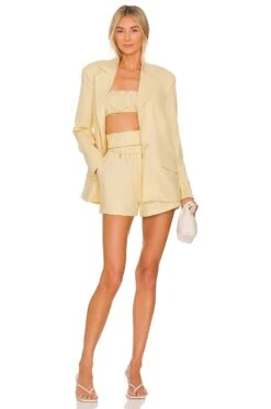 Camila Coelho Lieve Bralette Buttercream -Camila coelho Sales COEL WS244 V5