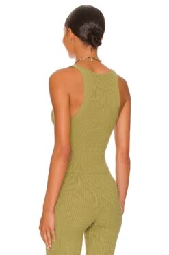 Camila Coelho TOP DE PUNTO CON CORDONES ARTEMIS Rosemary Green -Camila coelho Sales COEL WS253 V3