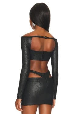 Camila Coelho Sandy Top Black -Camila coelho Sales COEL WS264 V3