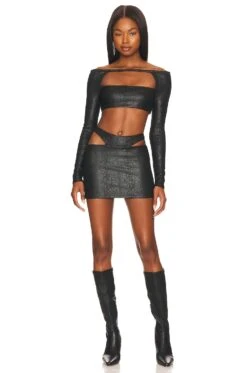 Camila Coelho Sandy Top Black -Camila coelho Sales COEL WS264 V4