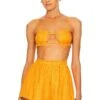 Camila Coelho Estee Top Orange Citrus -Camila coelho Sales COEL WS270 V1