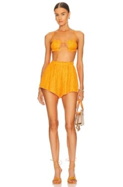 Camila Coelho Estee Top Orange Citrus -Camila coelho Sales COEL WS270 V4