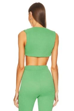 Camila Coelho Devon Crop Top Green -Camila coelho Sales COEL WS288 V3
