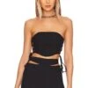 Camila Coelho Kyla Bustier Black -Camila coelho Sales COEL WS290 V1