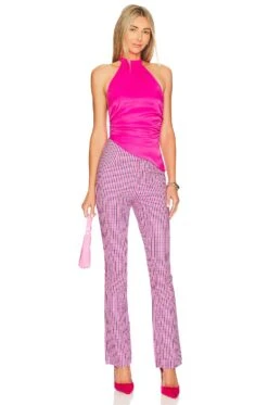 Camila Coelho Madison Top Hot Pink -Camila coelho Sales COEL WS295 V4