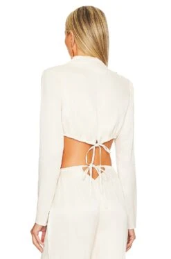 Camila Coelho Chelsie Crop Top Sand 10 Camila Coelho Chelsie Crop Top Sand -Camila coelho Sales COEL WS297 V3