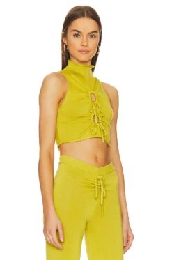 Camila Coelho Aviva Top Light Green -Camila coelho Sales COEL WS310 V2