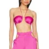 Camila Coelho Vicky Bralette Hot Pink 2 Camila Coelho Vicky Bralette Hot Pink -Camila coelho Sales COEL WS318 V1