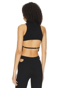 Camila Coelho Coyote Top Black 10 Camila Coelho Coyote Top Black -Camila coelho Sales COEL WS321 V3