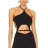 Camila Coelho Starlet Top Black 2 Camila Coelho Starlet Top Black -Camila coelho Sales COEL WS329 V1