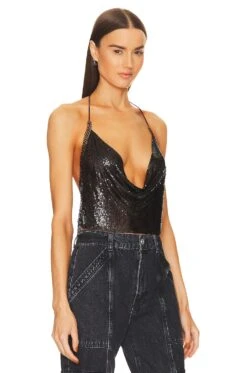 Camila Coelho Charity Top Black 8 Camila Coelho Charity Top Black -Camila coelho Sales COEL WS330 V2