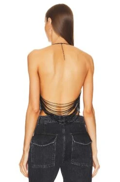 Camila Coelho Charity Top Black 9 Camila Coelho Charity Top Black -Camila coelho Sales COEL WS330 V3