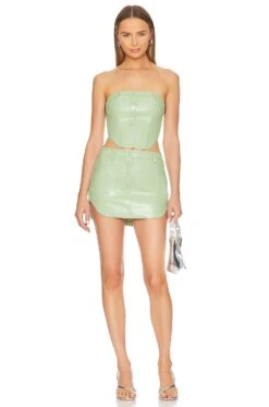 Camila Coelho Rory Top Seafoam Green 9 Camila Coelho Rory Top Seafoam Green -Camila coelho Sales COEL WS333 V4