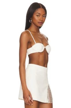Camila Coelho Camila Bralette Ivory 8 Camila Coelho Camila Bralette Ivory -Camila coelho Sales COEL WS334 V2