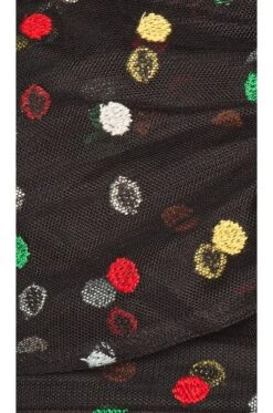 Camila Coelho Vitoria Top Black Multi -Camila coelho Sales COEL WS33 V5