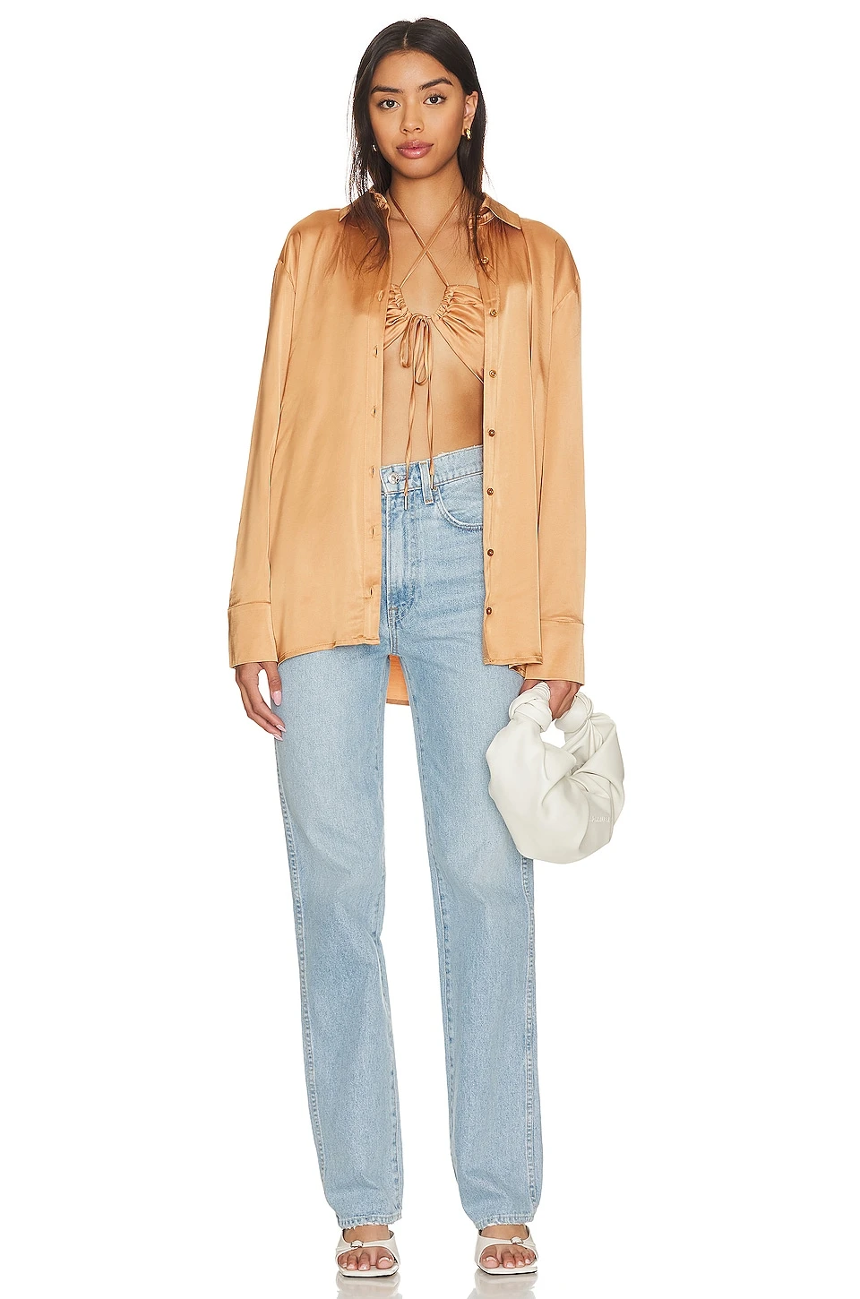 Camila Coelho April Top Soft Gold 6 Camila Coelho April Top Soft Gold - Image 4