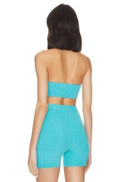 Camila Coelho Alessia Top Aqua 10 Camila Coelho Alessia Top Aqua -Camila coelho Sales COEL WS352 V3