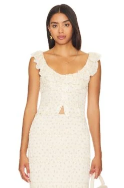 Camila Coelho Marbella Top Ditsy Floral