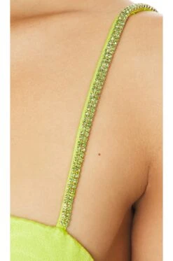 Camila Coelho Crystal Bralette Apple Green -Camila coelho Sales COEL WS363 V5