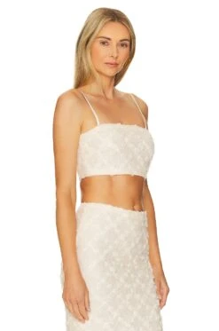Camila Coelho Veranda Top Ivory -Camila coelho Sales COEL WS369 V2