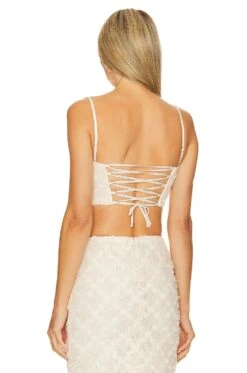 Camila Coelho Veranda Top Ivory -Camila coelho Sales COEL WS369 V3