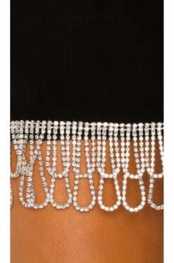 Camila Coelho Aliah Cropped Top Black -Camila coelho Sales COEL WS47 V5