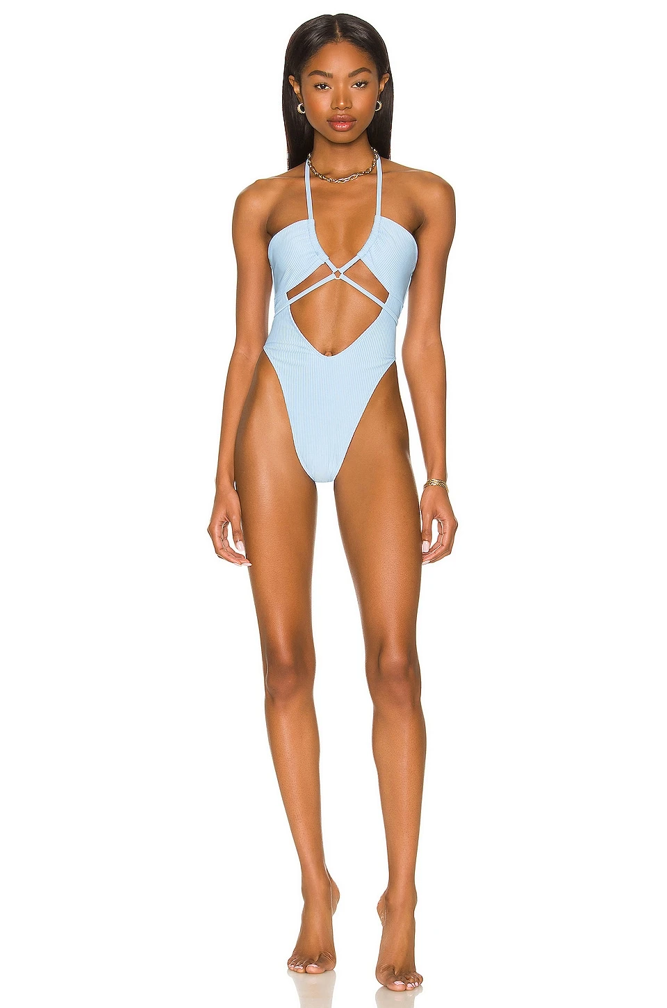 Camila Coelho Catalena One Piece Sky Blue 3 Camila Coelho Catalena One Piece Sky Blue