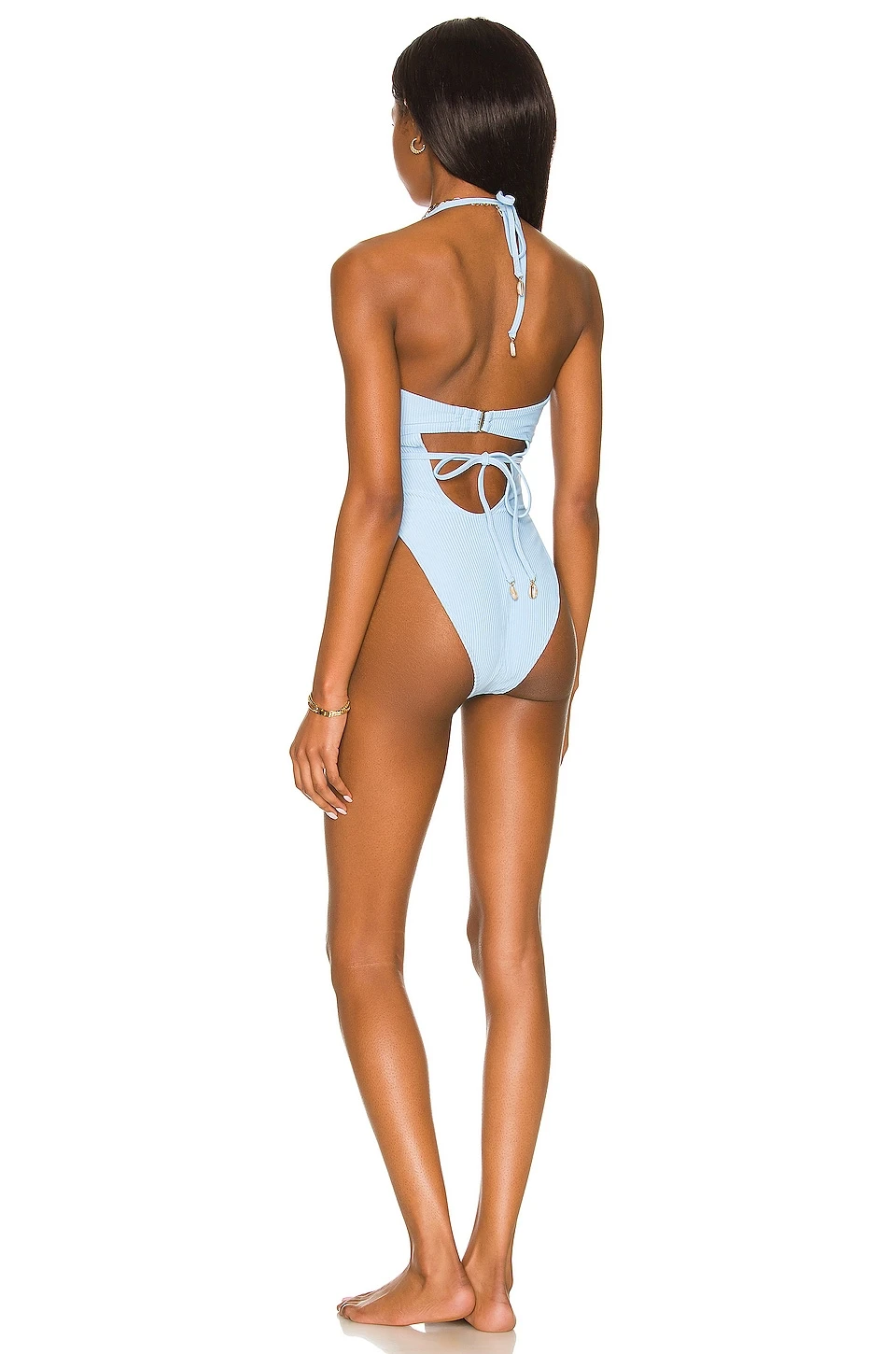 Camila Coelho Catalena One Piece Sky Blue 6 Camila Coelho Catalena One Piece Sky Blue - Image 4
