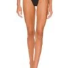Camila Coelho Acora High Waist Bottom Black