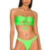 Camila Coelho Andressa Top Bright Green -Camila coelho Sales COEL WX159 V1