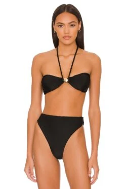 Camila coelho Sales 57 Camila Coelho Acora Top Black