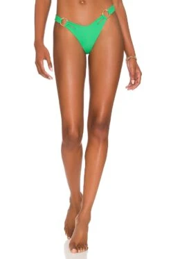 Camila Coelho Kitana Bottom Green