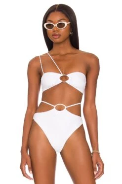 Camila Coelho Sandro Top White