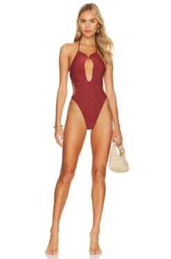Camila Coelho Carlo One Piece Rust