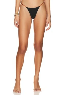 Camila Coelho Angelo Bottom Black & Camel