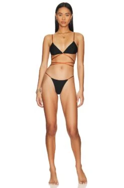 Camila Coelho Angelo Bottom Black & Camel -Camila coelho Sales COEL WX200 V4
